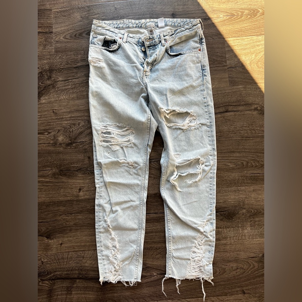 Distressed boyfriend Jean